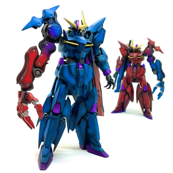 異形のガンダム“蒼雷”