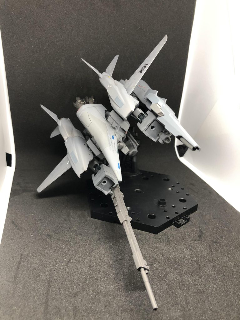 MA？形態塗装が所々剥げたので手抜きでチッピングをしました。