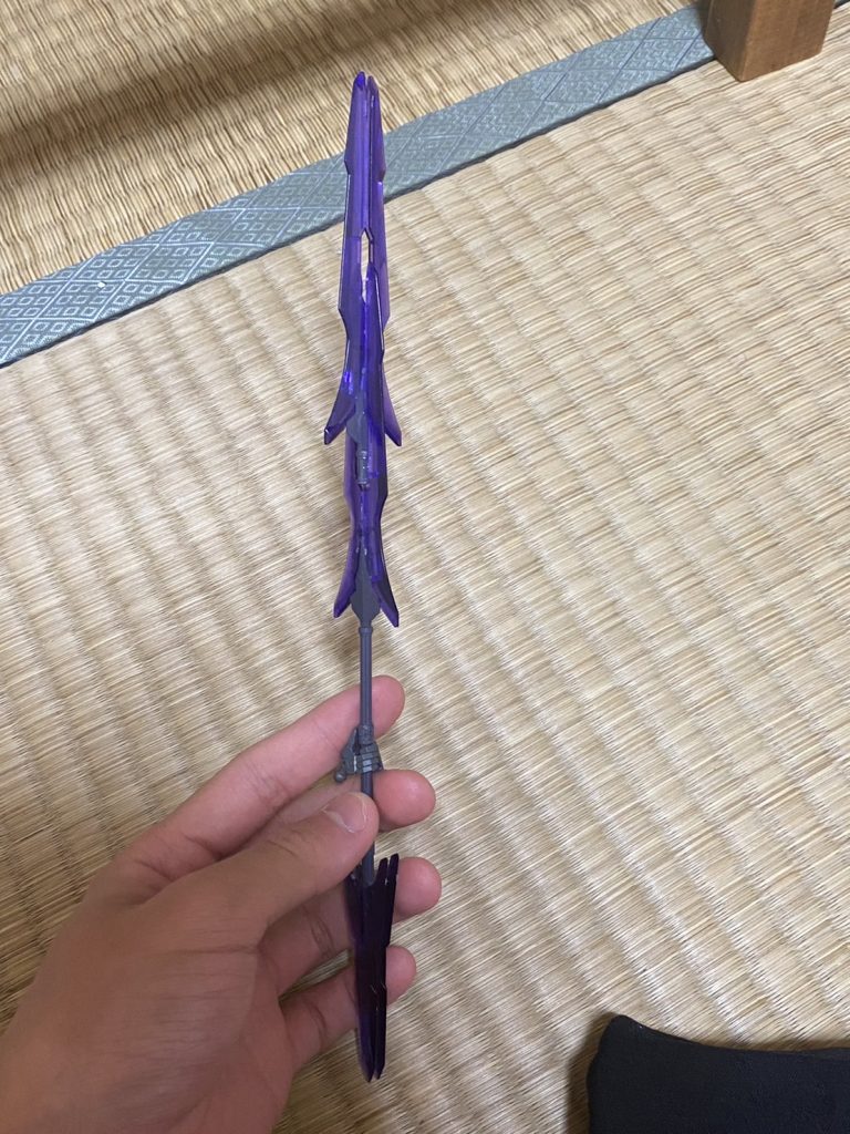 最初はなっがい槍を作りたかっただけでした