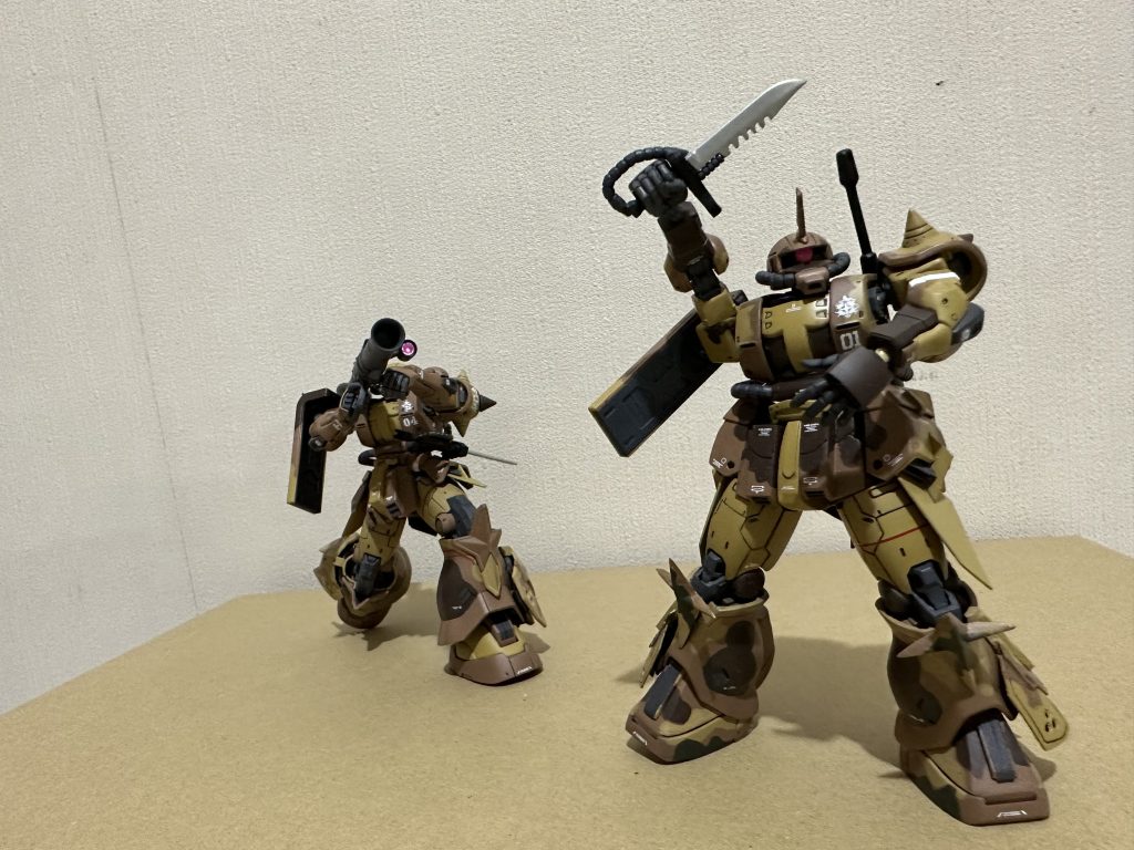 自作したエグバ機と。エグバ機完成するのに4ヶ月くらいかかったのですが…。