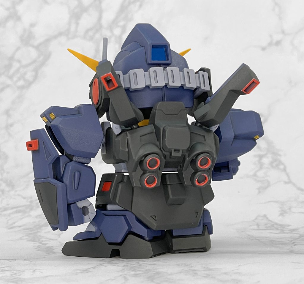 バックショットハンドピースをラッカーと水性で変えるのが嫌でマスキングでオールラッカーでバーニアをごり押し塗装。