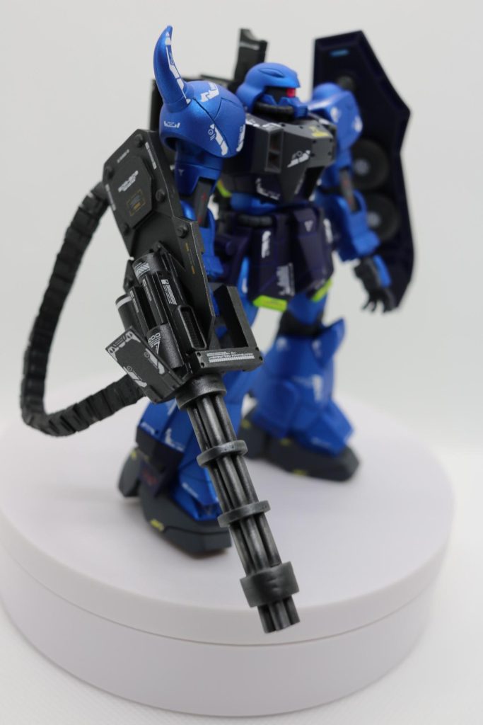 給弾ベルトは作るの大変だった( ・ω  . ) 