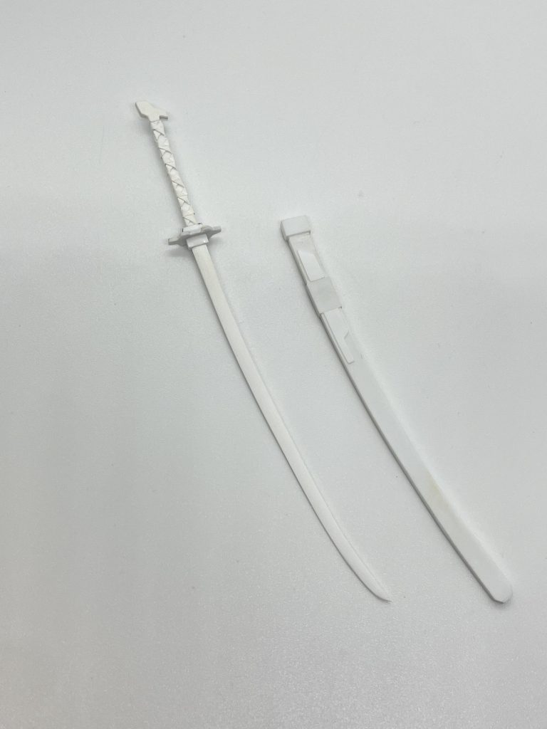 塗装前の刀