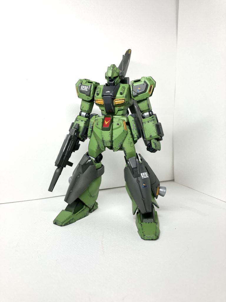 クシャトリヤ戦でのミサイルをパージした状態にできるよう加工しました。