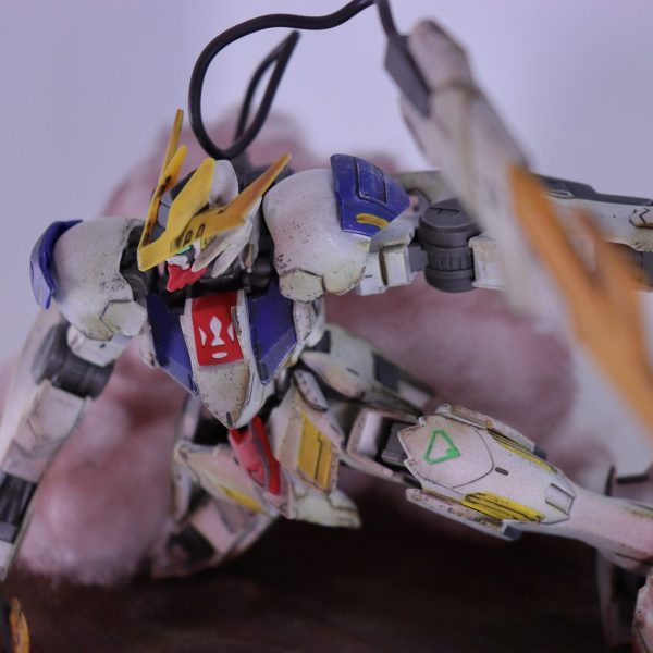HGIBOバルバトスルプスレクスお手軽ジオラマ