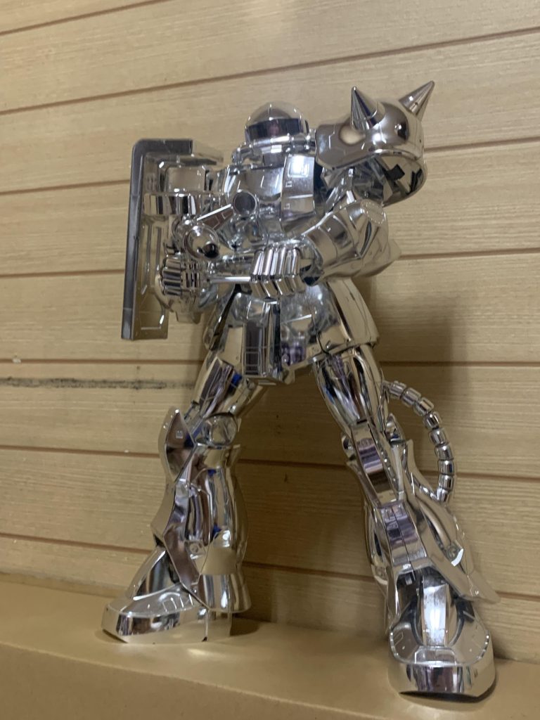 メガサイズ　ザク(メッキ)–2枚目/制作者：じゅーきち