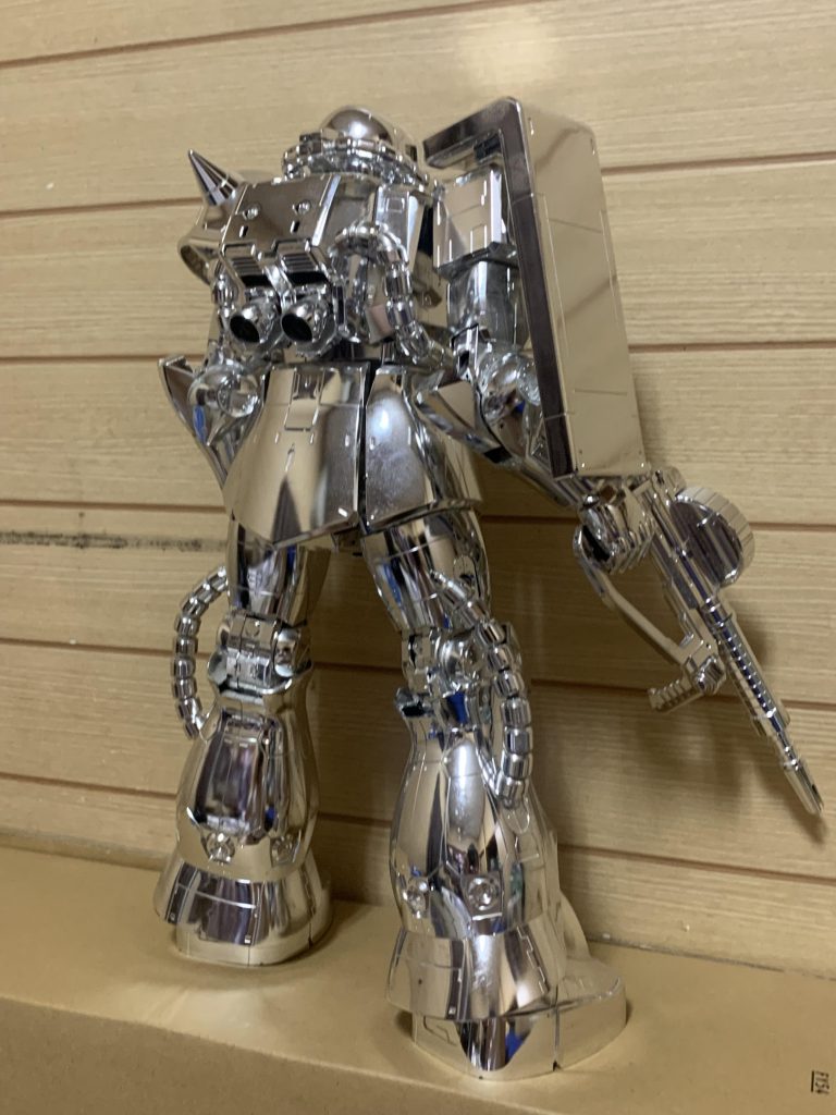 メガサイズ　ザク(メッキ)–4枚目/制作者：じゅーきち