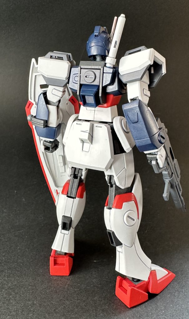ちゃんとストライクしているこの感じ。いいなって思います。筆塗り・全塗装ガンプラ　２０２３　その３４