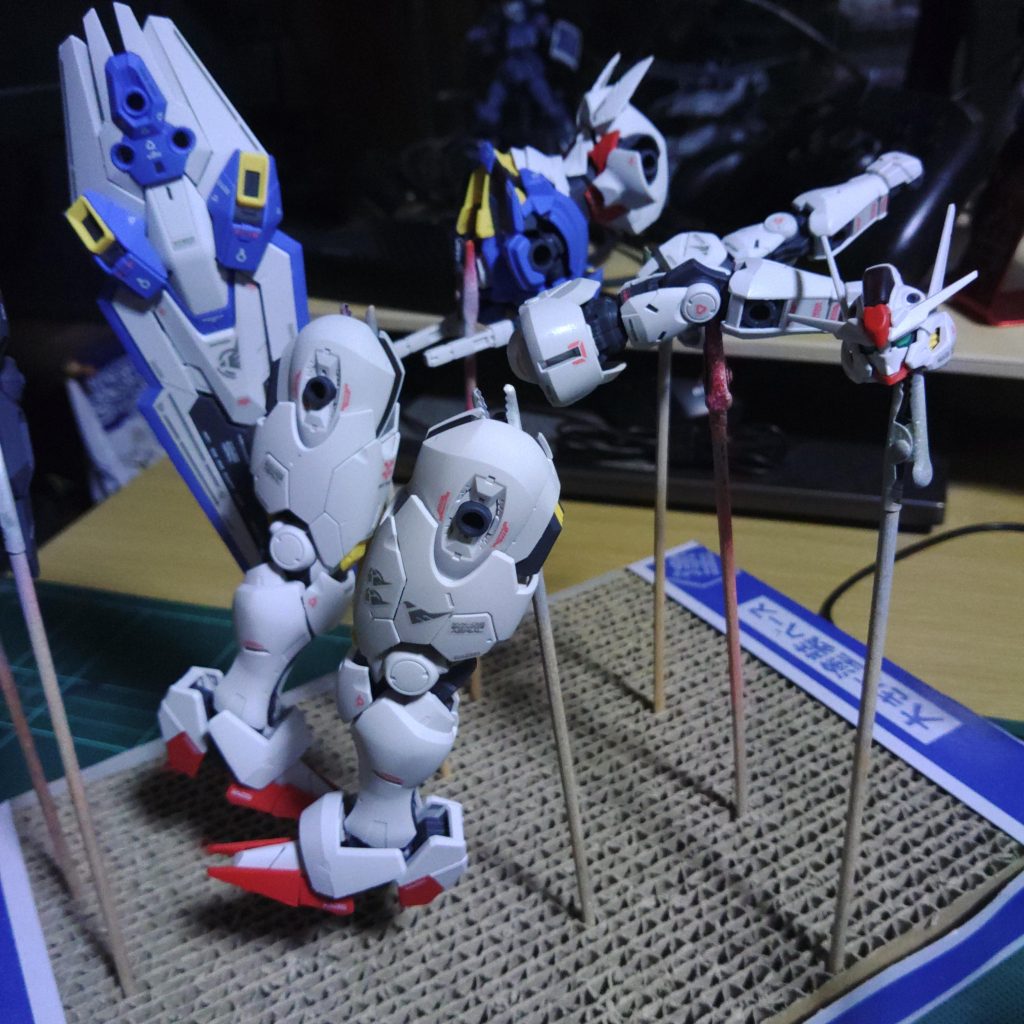 最後にトップコートだけ掛けました。このキットは素晴らしい。