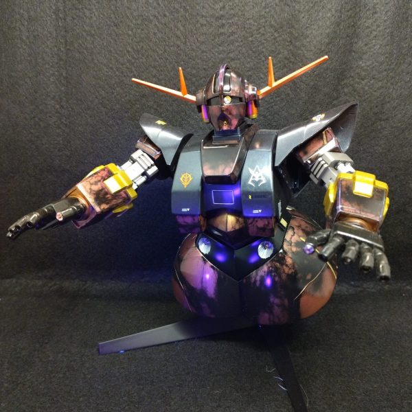 HGジオング　パープルピンク大理石塗装