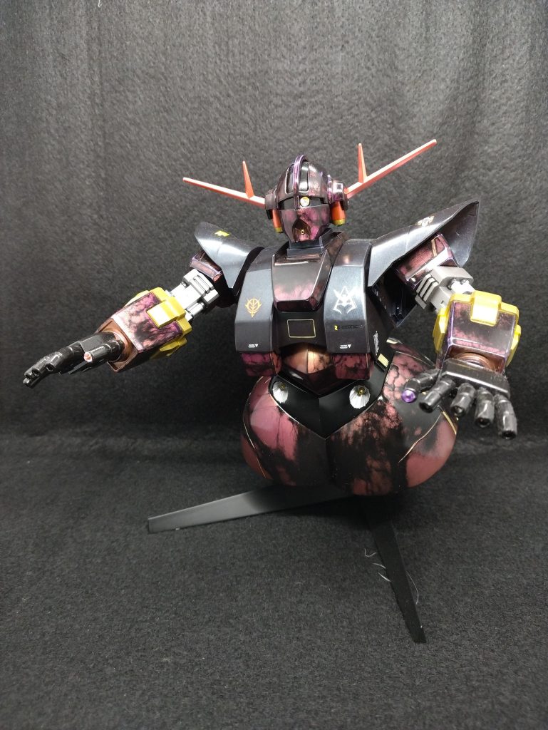 HGジオング　パープルピンク大理石塗装–3枚目/制作者：Aphroditeアフロディーテ