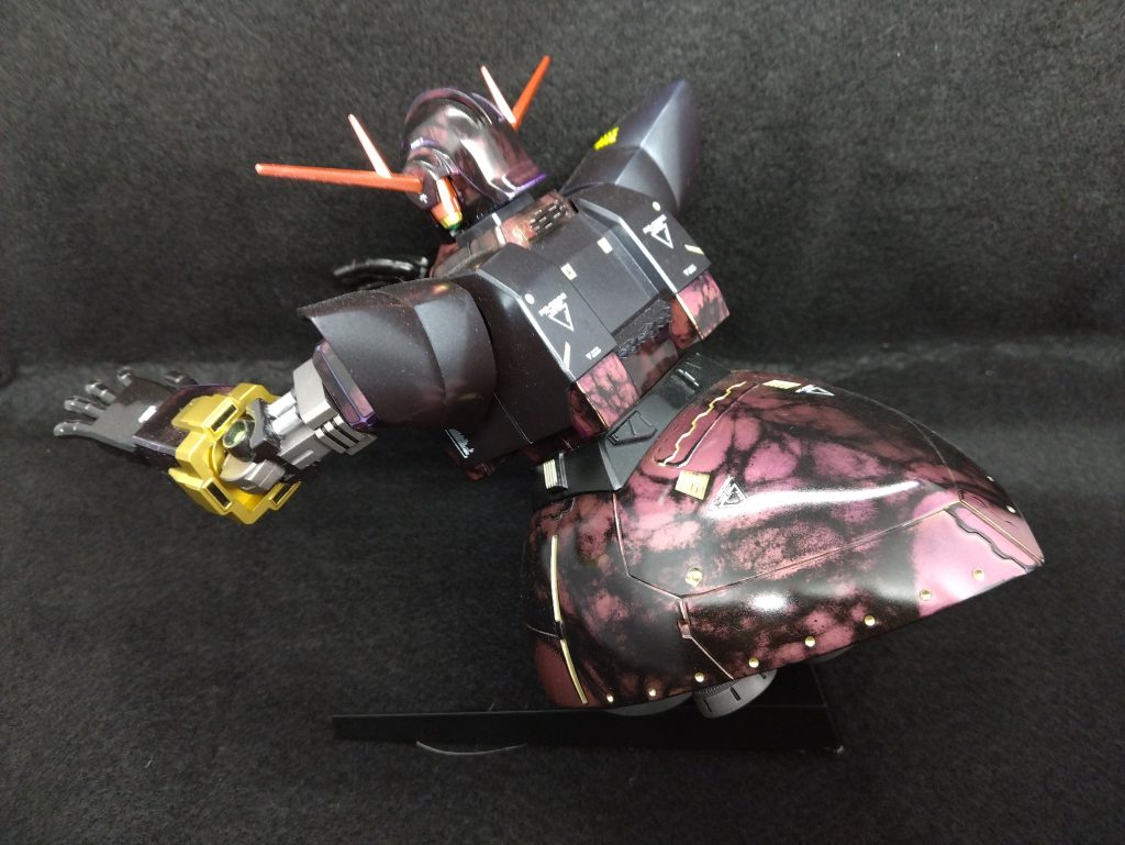 HGジオング　パープルピンク大理石塗装–4枚目/制作者：Aphroditeアフロディーテ