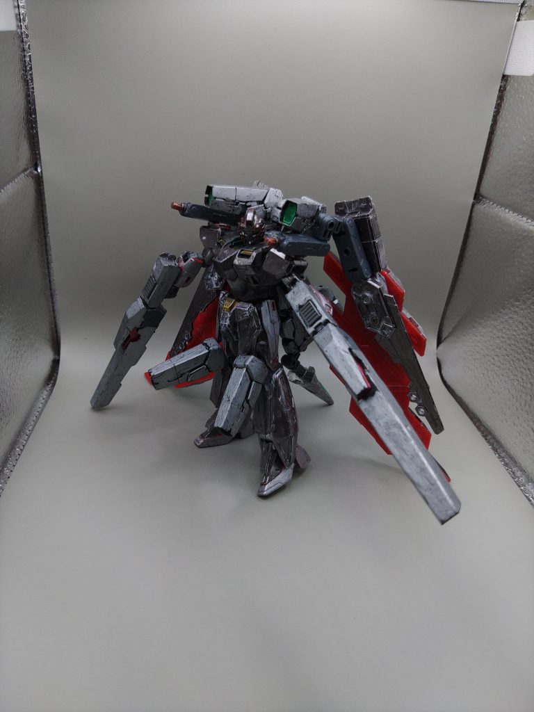 フルバースト。原型をあまり変えたくなかったため、武装に大きな変化はありません。