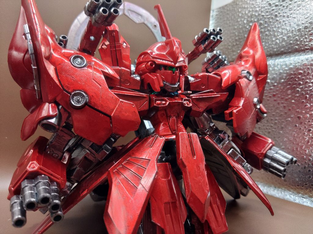 アームユニット展開元の機体同様、アームユニットを展開できます。