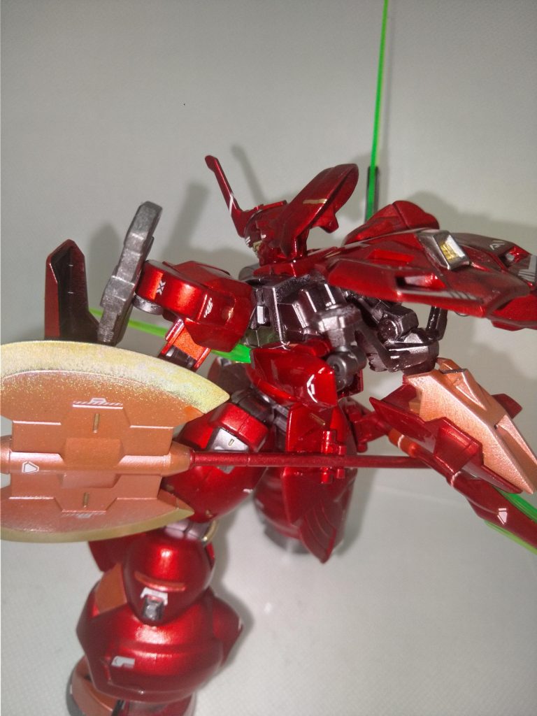 因みに設定は完全な後付けです(爆)コンセプトは自分好みのダリルバルデでした。まぁ最大の特徴のアンビカーは過去作品に奪われているわけですが(笑)