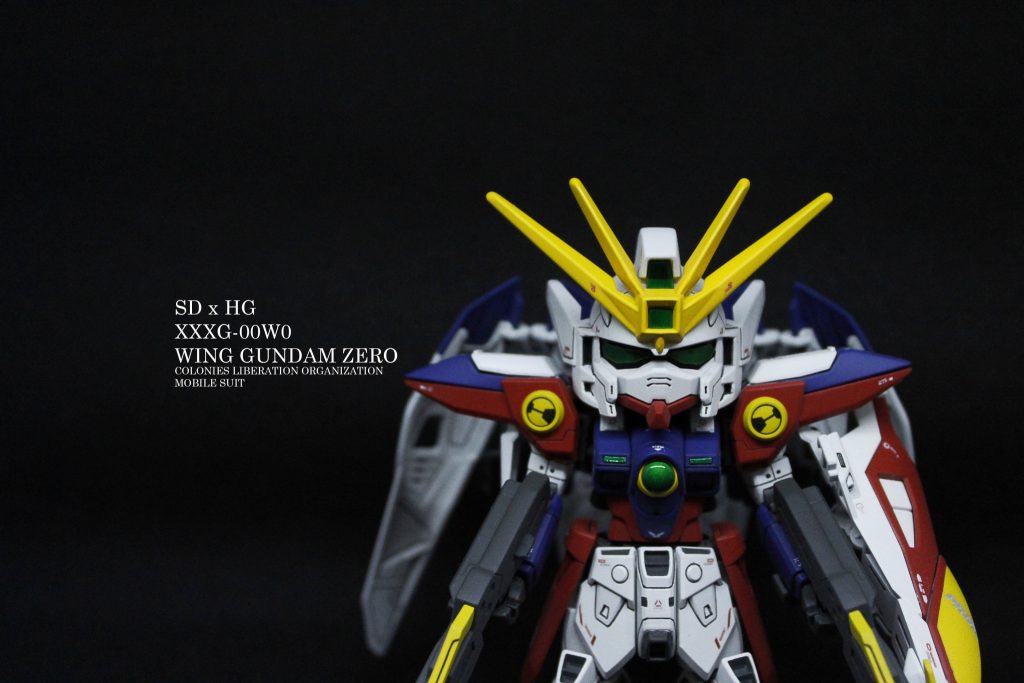 SD x HG Wing Gundam Zero–2枚目/制作者:jek014studio