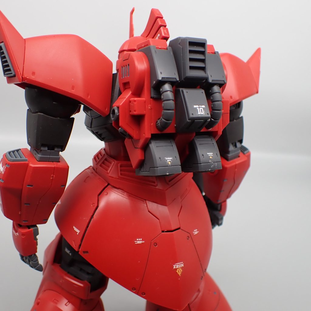 ジョニーライデン専用ゲルルグ–4枚目/制作者：アンジェロのプラモデル工房