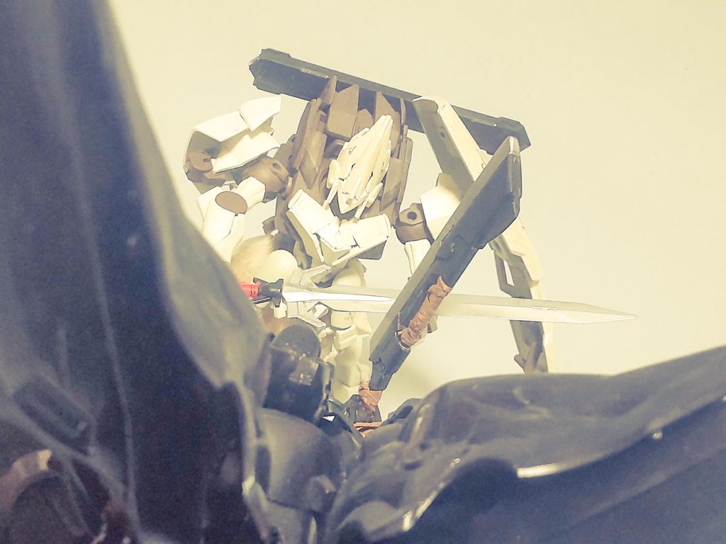 ニキ・ヴァシュマールとの戦闘。挿絵を再現できる幸せ。現在も最新刊が刊行されており、電子書籍もあるので、興味あれば是非…