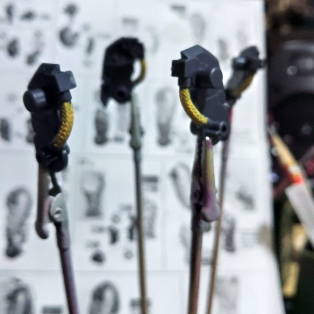 このFULL MECHANICSは規格なのかな？謳い文句に有るように組み易く美麗でした。唯一このパイプ黄だけ塗りました。