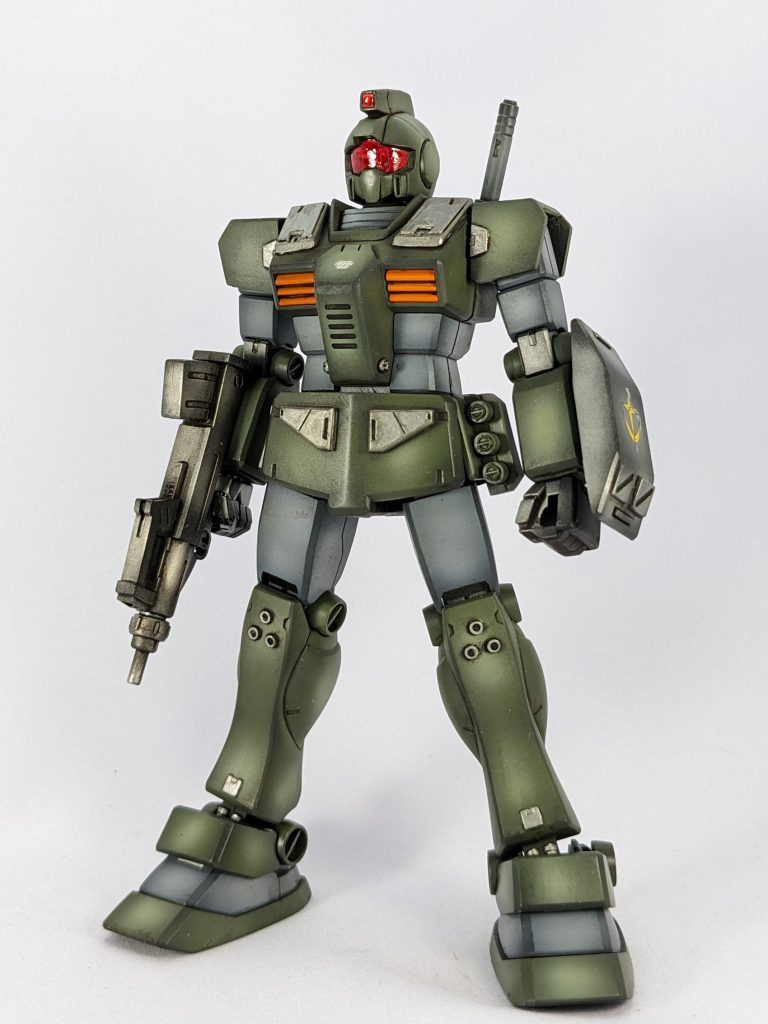 HGUCジム現地アップデート型–2枚目/制作者：Shisam