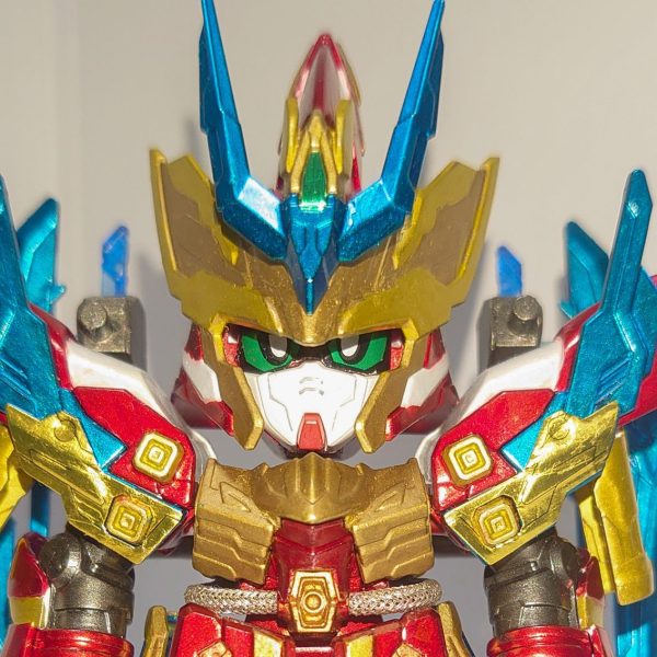 SD 三国創傑伝 張遼サザビー(ガンダムフェイス)