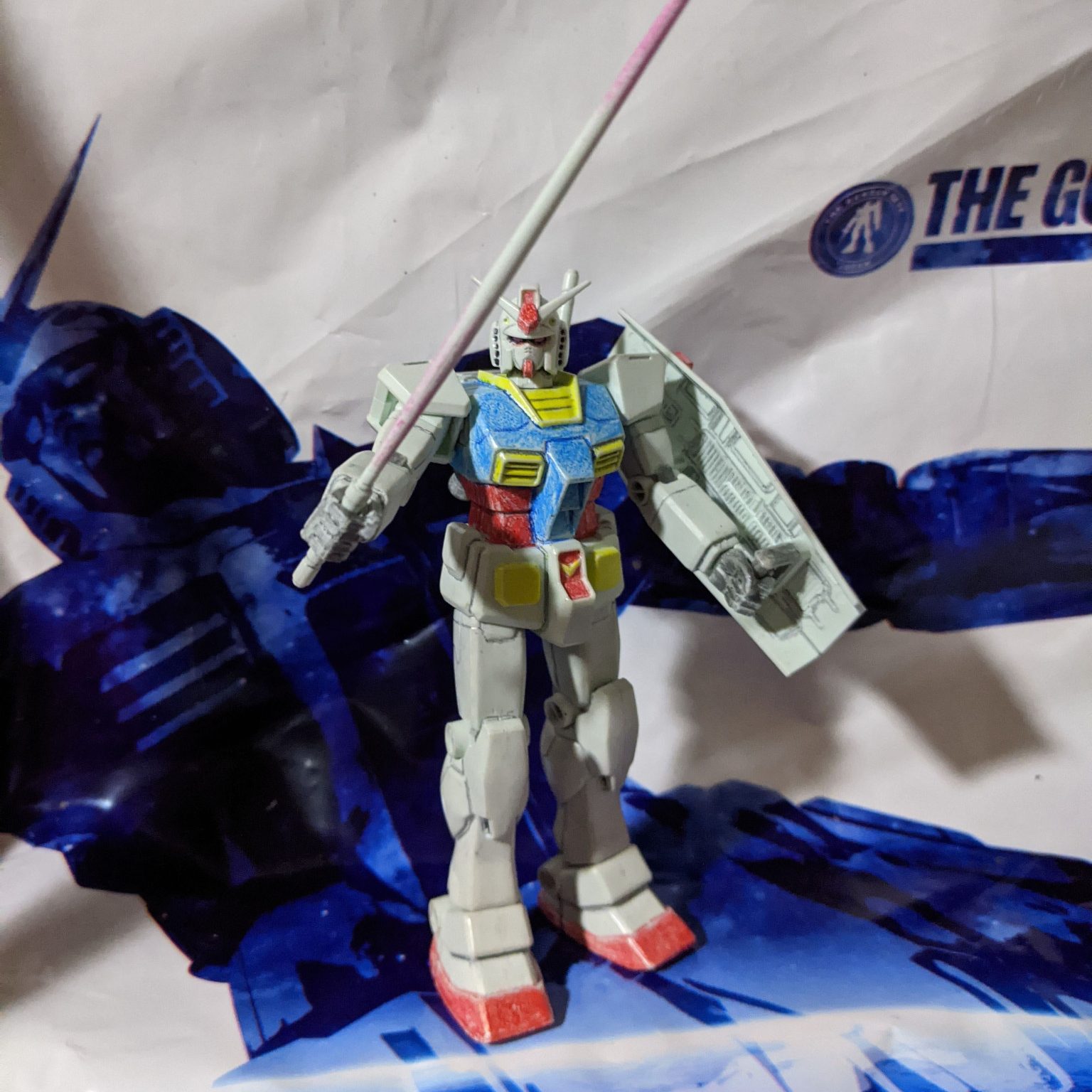 塗り絵ガンダム｜福丸-BNさんのガンプラ作品｜GUNSTA（ガンスタ）