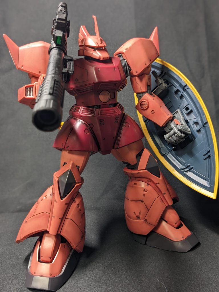 アニメではあまり活躍の場が無かったゲルググですが、優秀な機体でしたよね。