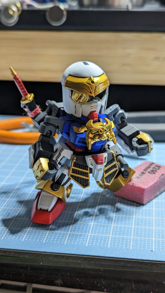 SMKフレームと言う偉大なフレームのお陰で可動性抜群、肩パーツの接続も簡単に!ホントに偉大なフレームです!!