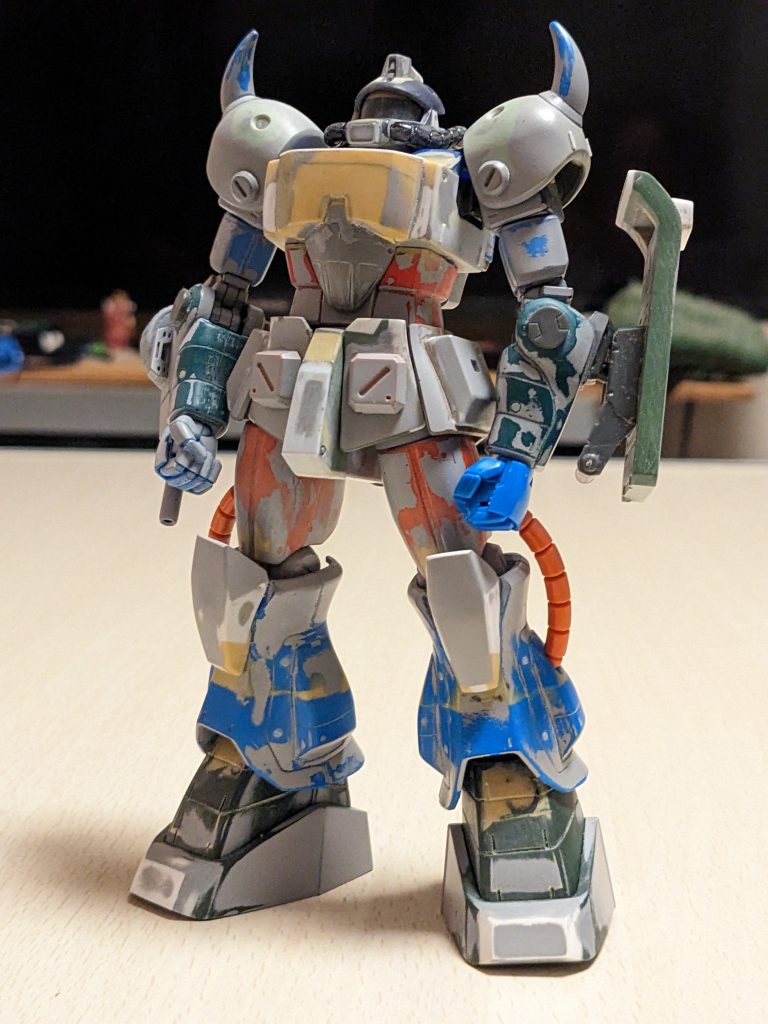 制作工程という程ではないですが、こうやって見ると色んなキット使ってる感じがよく分かりますね。