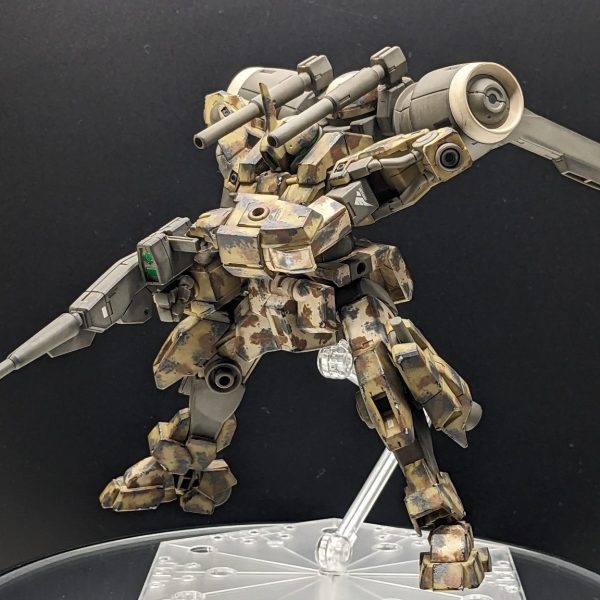 デミバーディング　迷彩・汚し仕上げ