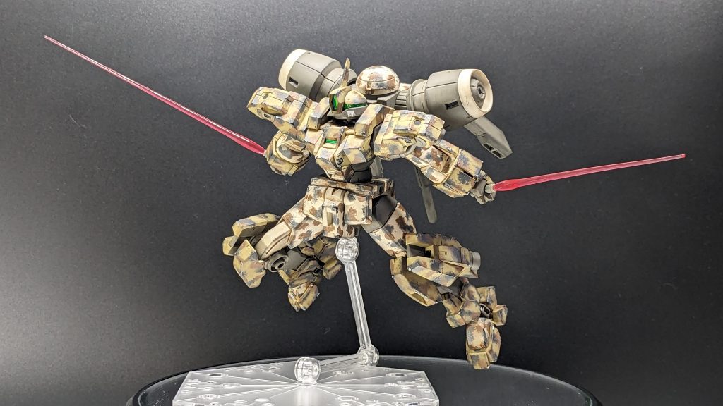 デミバーディング　迷彩・汚し仕上げ–2枚目/制作者：ましこゆ