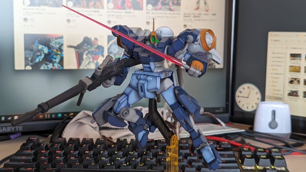 マイスター関田さんのワークショップでの入れ知恵カラーリングで。いうてもメインコンセプトは【ジムスナイパーみたいなの！】と自分からリクエストしたのですが。【どのジムスナだ？！！】と言われて「あ・・・」と言いつつｗ