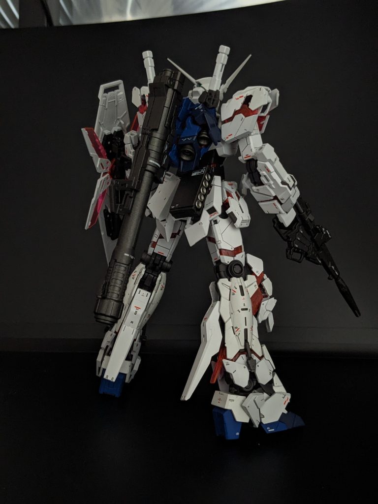 ユニコーンガンダム　RG–4枚目/制作者：NAO-11