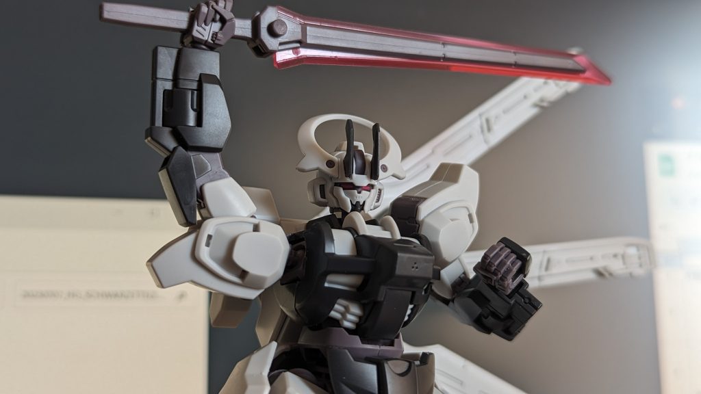 HG ガンダムシュヴァルゼッテ（パチ組み速報）