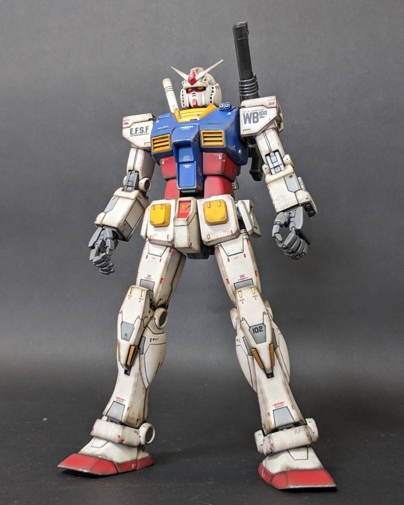 MG ガンダムTHE ORIGIN版–4枚目/制作者：ヒロシ