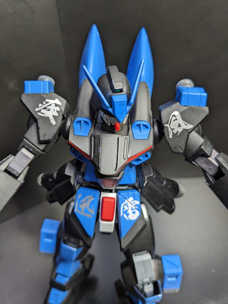 疾風怒濤のデカールが見つからなかったので、疾風迅雷！多分、微妙に意味が違うんでしょうね😅