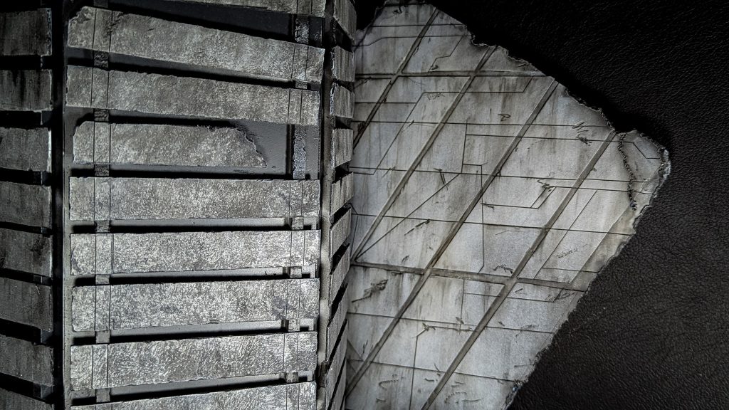 普段プラ板は延長工作レベルでしか扱った事がなかったので､機体をいじるより建物を作る作業の方が大変でした。載せきれなかった写真はTwitterの方に投稿しています。https://x.com/umasi_cafellate/status/1677989903152615424?t=U2BlcR5vNF9pvsr0KMW_Ug&s=19