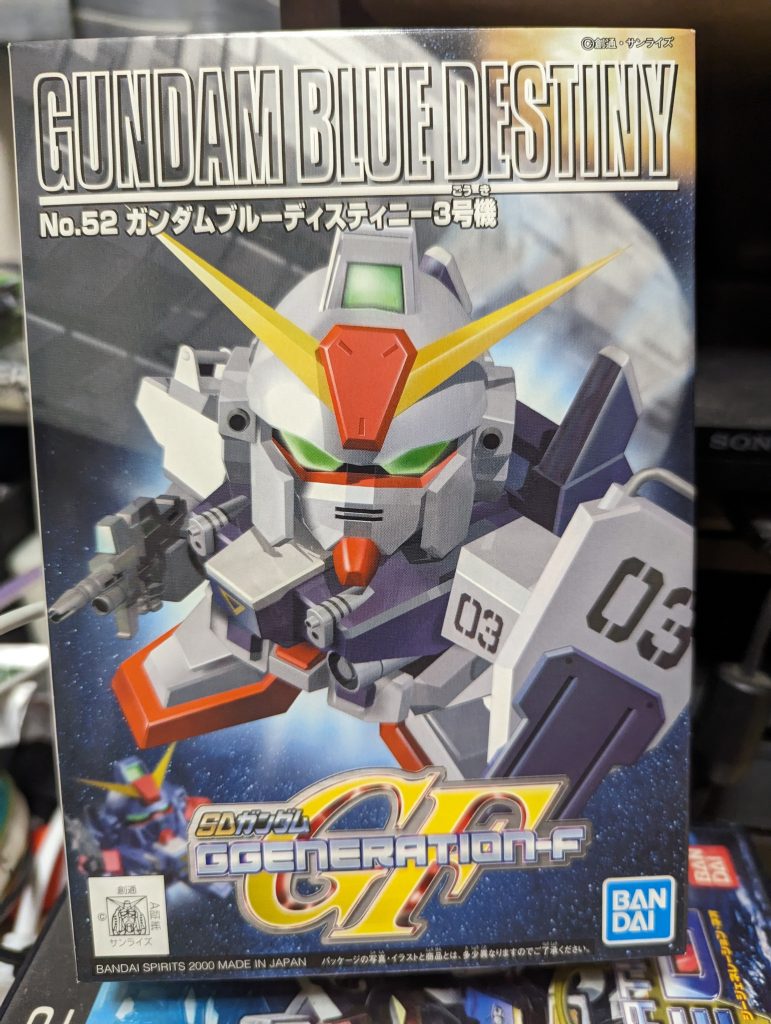 ジージェネのやつ　なぜか３号機がありました。