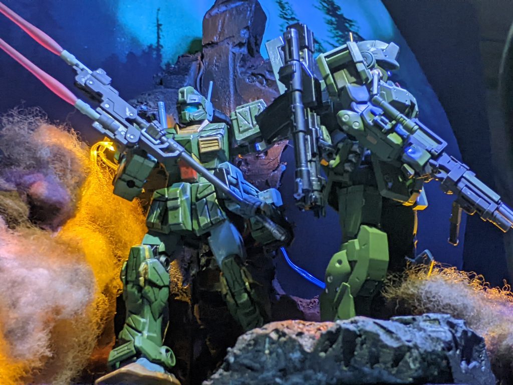 色的に合いますね、この二機。