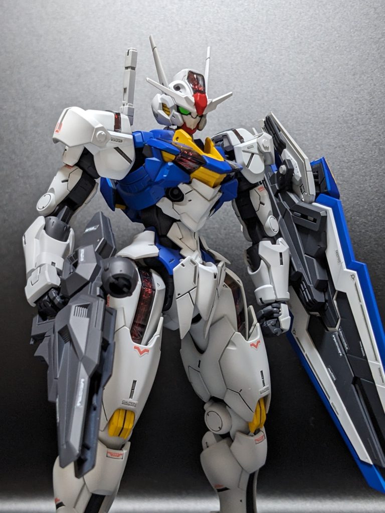 アオリ気味でライフルのスコープつけ忘れてます～