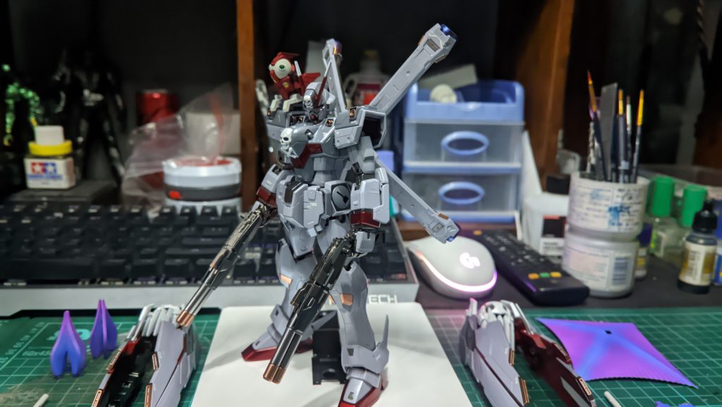 MG XM-X0 クロスボーン・ガンダムX0フルクロス–2枚目/制作者：@brator_vitz
