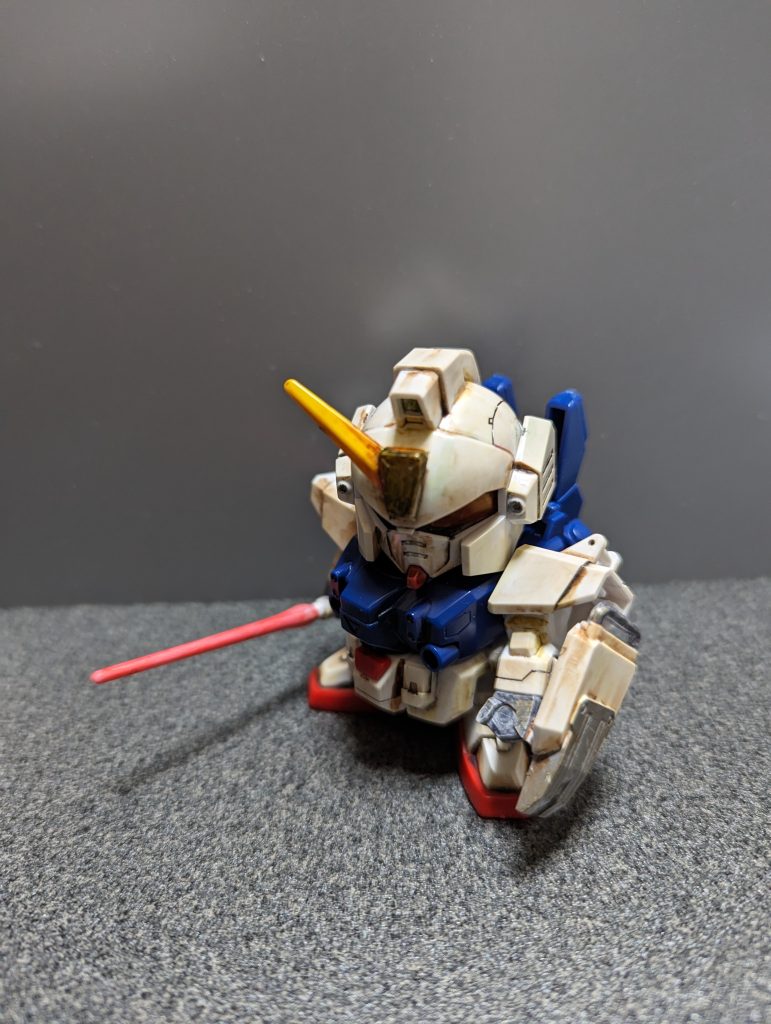 地上用にウェザリングして完成です！