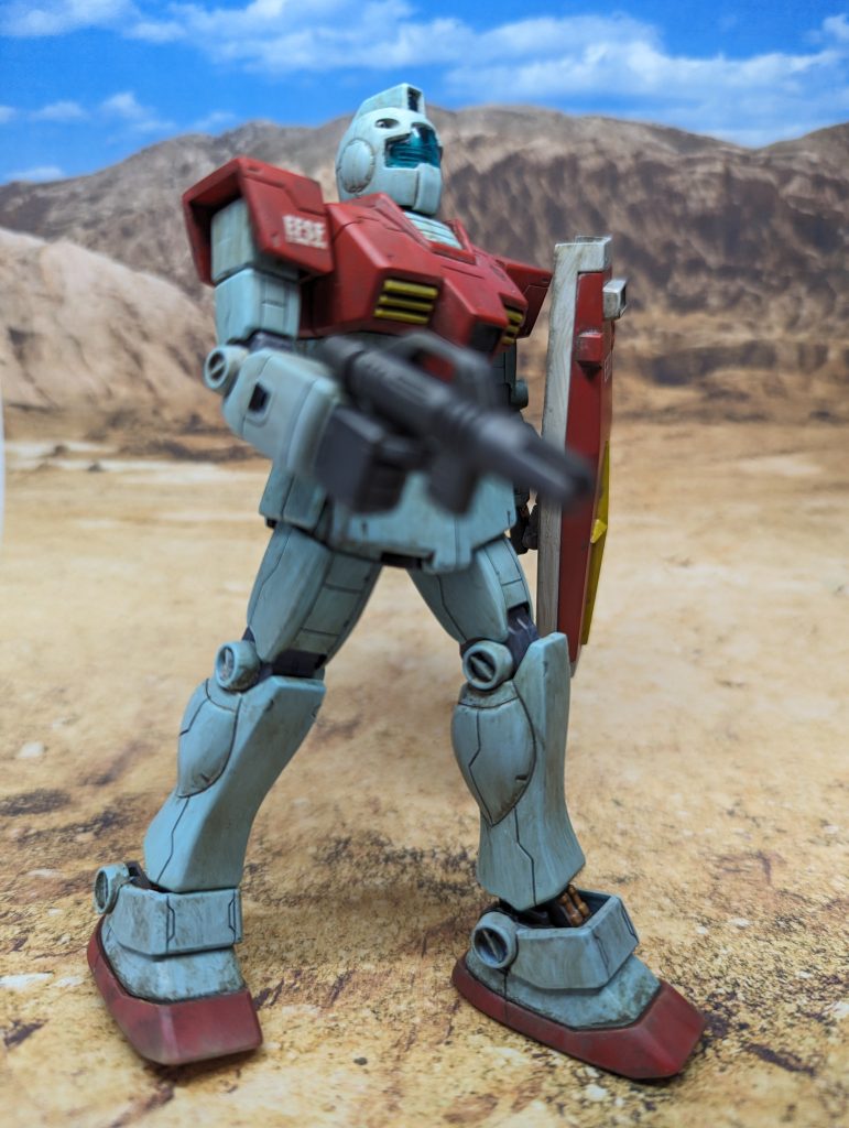 歩いてる感じで