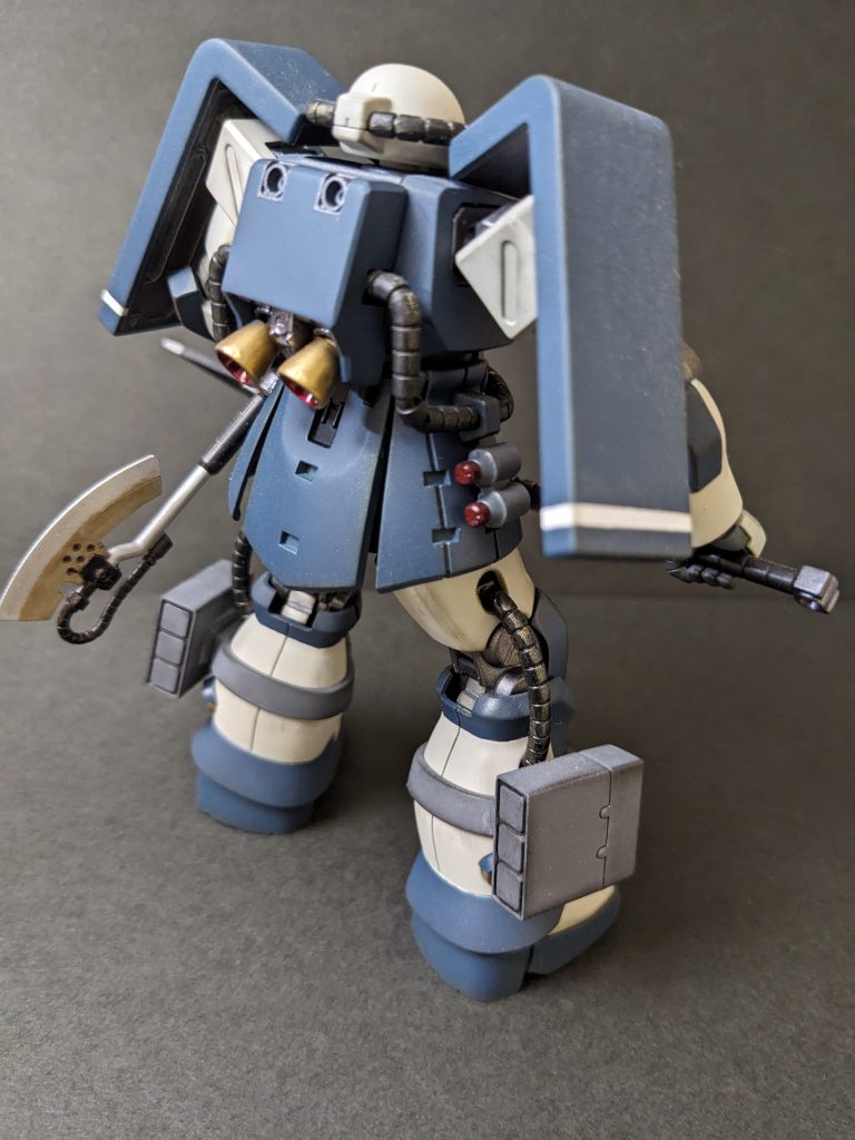 バックショットはこんな感じ