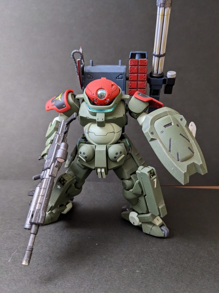 オプションの武器はビルドダイバーズかビルドファイターズの武器セットから拝借。過去過ぎて覚えてません。