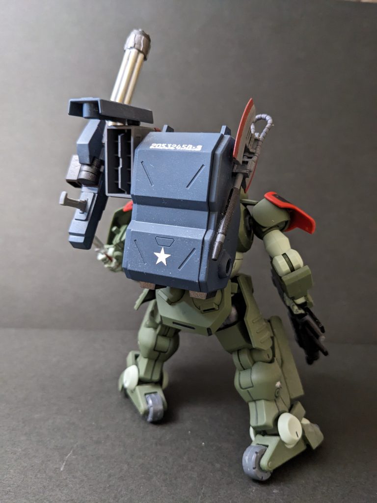 後ろ姿も凛々しい