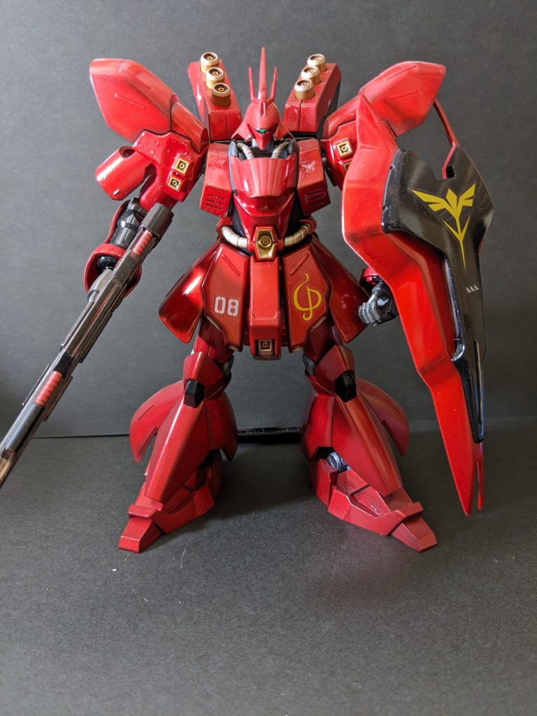 素組みでもスタイル良し