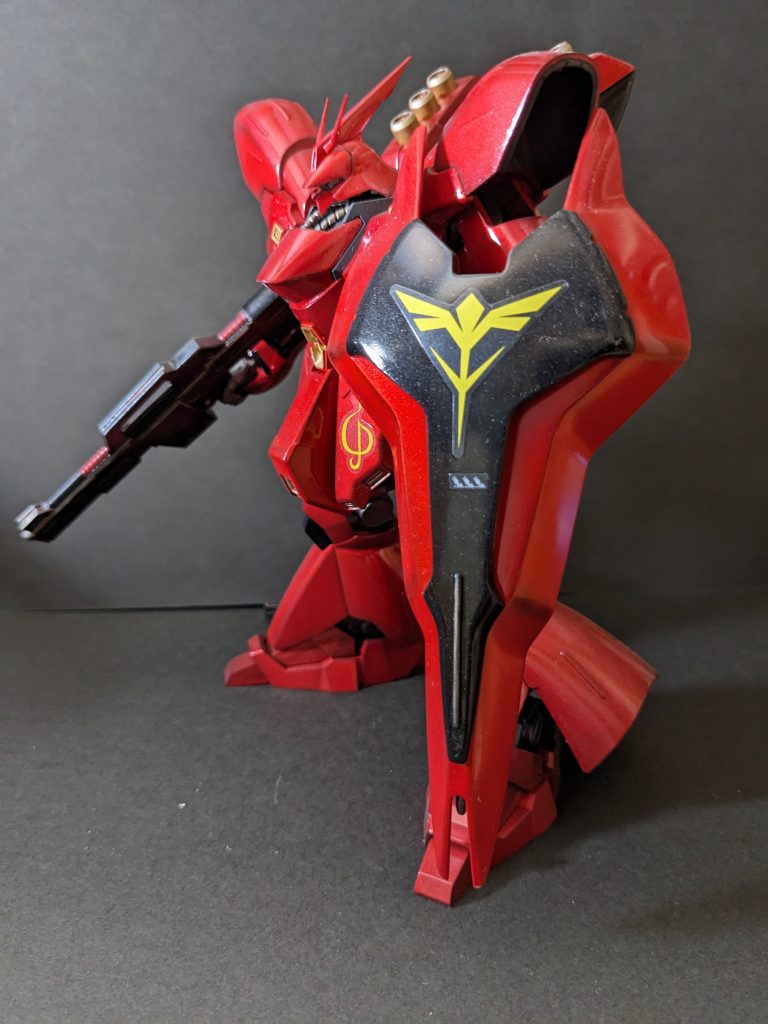 でかいシールドも似合いますねデカールじゃなくてシールです。