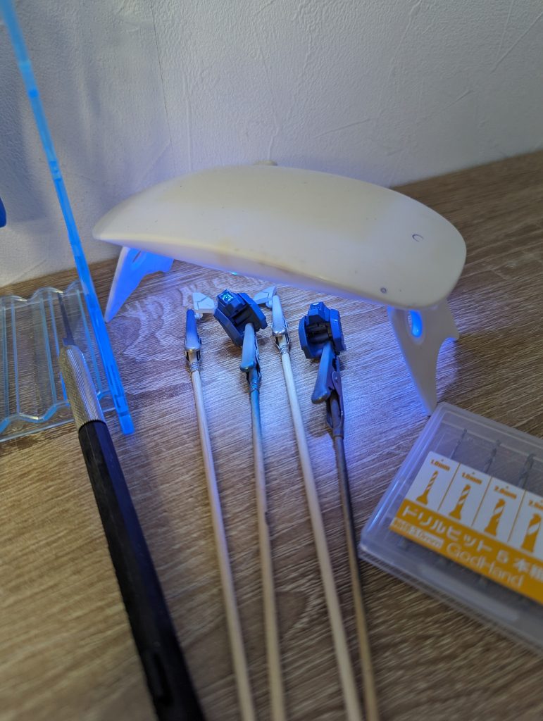 UVライト、100菌で見つけて即買いしました。今では欠かせない。