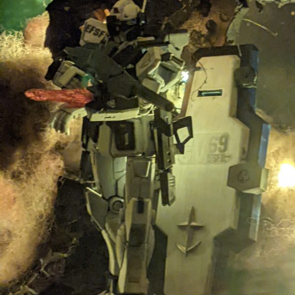 ジム・ガードカスタム　E2　B.S.G&改良型ライフル装備